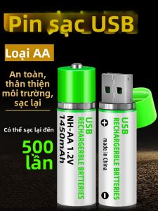 Bright stone | Pin AA Dung Lượng Cao Sạc Nhanh USB