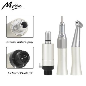 Myricko | Dental Low Speed Handpiece Kit Set E-type Air Turbine Dentistry Materials Dentist High Quality Equipment