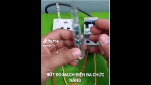 Bút thử điện đo mạch thông minh bút kiểm tra dây điện đứt ngầm - Chế độ 2 đèn báo