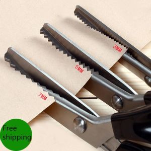 GUNTING ZIGZAG SEGITIGA GERIGI GELOMBANG STAINLESS STEEL