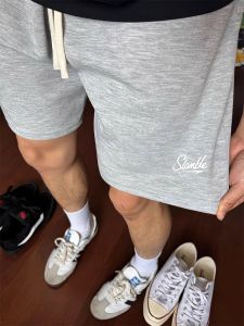 Quần Short Thể Thao Nam Mùa Hè Nhẹ Chạy Bộ Bóng Rổ Tập Luyện Ngoài Trời Không Đến Đầu Gối Quần Dài Năm Inch Phong Cách Mỹ