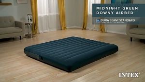 Kasur Angin Portable Matras Anti Bocor Free Pompa Udara