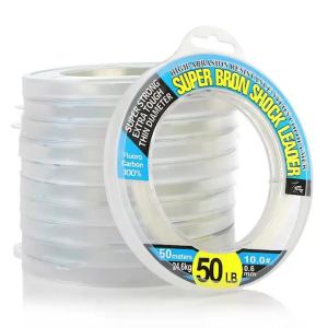 Dây Câu Cá Fluorocarbon Siêu Bền NGB 50M Sợi Đơn Chất Liệu Carbon Dùng Cho Câu Ruồi Câu Biển Sông Hồ