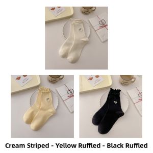 Lace Mary Jane Summer Thin White Crew Socks