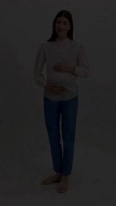 Caredia - Celana Hamil Model Jeans Denim Jumbo Maternity Pants Office Fashion Wanita Bumil Premium
