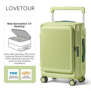 lovetour | Expandable Wide Handle Opening Suitcase