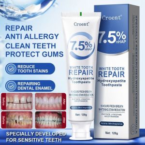 Oral Cleaning Apatite Hydroxy Toothpaste Stain Removing Whitening Toothpaste White Fragrance Nursing Care