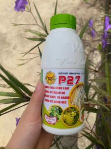 Phân Bón Lân P27 - ĐÂM CHỒI ĐẺ NHANH BUNG HOA TẠO CỦ - Chai 500ml