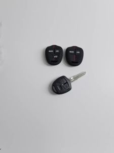 Silicone Key Case Cover For Mitsubishi Lancer EX ASX Outlander Galant Pajero Remote Car Key Accessories
