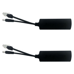 Dahua Hikvision International Standard POE Splitter Universal Power Module Switch 48V to 12V 2A for IP Camera/Router/Printer/LED