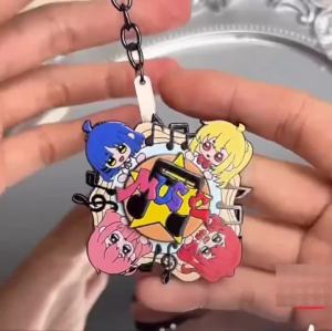 Anime BOCCHI THE ROCK! Cosplay Cartoon Pendant Hitori Gotoh Ryo Yamada Ikuyo Kita Nijika Ijichi Plush Backpack Stuff Gifts