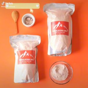 Paket 10 pcs Garam Himalaya 100 gr / Pink Himalayan Salt - Fine Grade / Garam Himalaya Asli Organik Halus