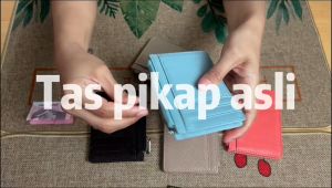 Jaysen Dompet Kartu Dengan Zipper Bahan Geniune Leather - Card Holder Import Fashion