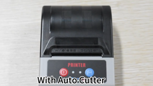58mm Portable Thermal Printer Support Label and Receipt Printing USB and Bluetooth Interface Auto Cutter Mobile Sticker Maker