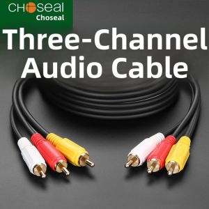 Choseal | High-definition RCA AV Cable 3-to-3 Ports with Extension