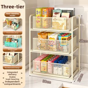 Multifunctional Layered Snack and Beverage Organizer