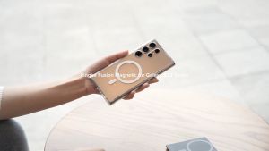 RINGKE® FUSION MAGNETIC Compatible Samsung Galaxy S23 Ultra Translucent Hard Frost Back Shockproof Compatible w/MagSafe Case Cover Casing