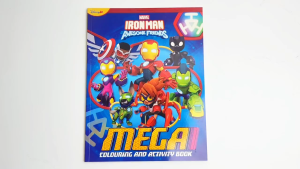 Marvel Iron Man & Awesome Friends Mega Colouring & Activity Book With Fun Activities For Kids