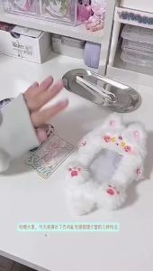 2Pcs/Lot New  Card Holder Badge Pin Ita Bag PVC Transparent  Sleeve Cartoon Plush Protector Case Photocard Holder Anime Storage Decoration OSHI NO KO SPYxFAMILY