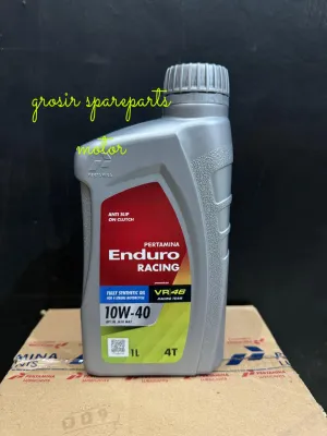OLI ENDURO RACING 1 LITER 4T SAE 10W-40 API SL JASO MA2 MOTOR HARGA PERBOTOL