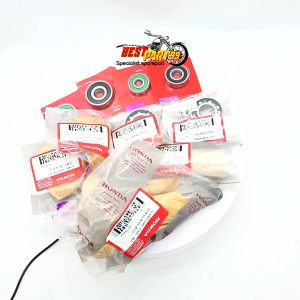 Paket gigi rasio set lengkap + bearing K59 untuk motor VARIO 125 LED VARIO 150 LED. AHM berkulitas original asli ori dan tahan lama