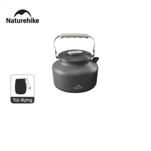 NatureHike | Naturehike 4.5L Bộ Ấm Siêu Tốc Cắm Trại Di Động Ngoài Trời Nhà Bếp Dã Ngoại Du Lịch Cà Phê Ấm Trà Dung Tích Lớn Có Hộp Bảo Quản
