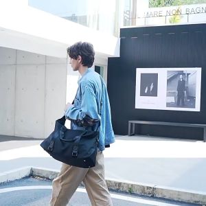 Trendy Korea Korean Style Waterproof Sling Crossbody Bag Big Capacity for Day Trip Sport Travel