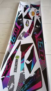 SATRIA FU FACELIFT TIPE S (COD) STIKER STRIPING MOTOR SUZUKI SATRIA FU FACELIFT TIPE S - STIKER LIST GRAFIK SIMPLE WARNA VARIASI DESAIN RACING HOLOGRAM DAN TRANSPARAN BISA COD IP.KODE-250