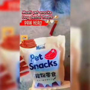 PAW HERO (VARIATION) Masti Pet Snacks Dog Treats 500g Beef Sticks Training Treats (Beef Flavor)