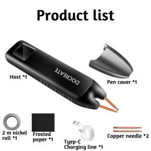 Docreate 756/757 Portable Handheld Spot Welder 18650 Battery DIY Household Touch Welding Machine For 0.1-0.25mm Nickel Sheet