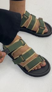 TVF Footwear - Sandals - Reiwal Hitam Krem Hijau