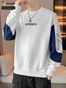 TUCANO | Color Block Loose Long Sleeve Hoodie