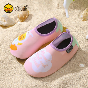 Giày Đi Biển Trẻ Em Vịt Vàng Nhỏ Bduck Giày Lội Nước Lội Suối Trẻ Em Nam Nữ Giày Bơi Lặn Chống Trượt Đế Mềm