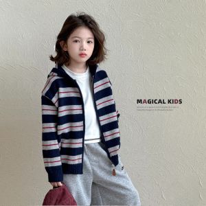 Hooded New Fashion Girls Cardigan Sweater