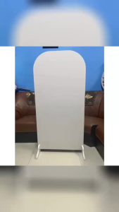 ฉากกั้นห้องเเบบทึบโค้ง 60x120Cm.พร้อมขาตั้งให้