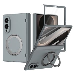 For Magsafe Phone Case For Samsung Galaxy Z Fold 8 Ultra Fold 8 7 6 5 5G Hinge Protection Magnetic with 360°Rotation Stand Cover