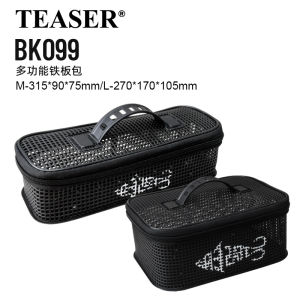 TEASER BK099 255g M L Large Capacity Multifunctional Fishing Lure Bag Outdoor Waterproof Metal Jigging Lures Fishing Bags