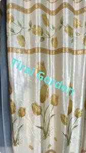 Gorden Jendela Pintu Ruangtamu Blackout Desain Mewah 1set 2helai Model Ring Minimalis Motif Tulip/Gorden Blackout 1set bahan Import model 12Ring Smokering Motip Tulip/Gorden jendela minimalis Ruang Tamu tebal dan elegant/Hordeng 1set 2kaca Murah