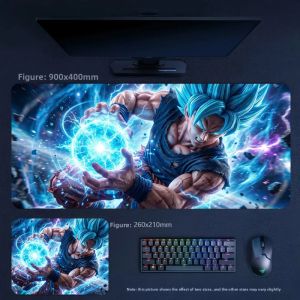 Bandai | Boys Mouse Pad High-quality Printed Animation Dragon Ball Goku Series Rubber Mouse Pad Large Size Non-slip Decorative Table Pad