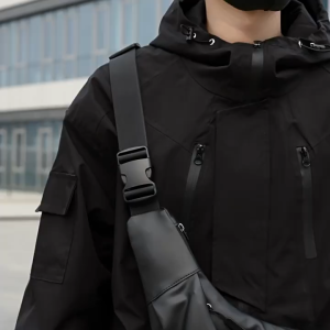 New Waterproof Material Waist Bag Outdoor Ultra Thin Close Fitting Chest Bag Anti-Thief Lightweight Sling Bag Men SL-051