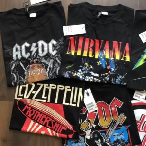 VIRAL Kaos PROMO paket 100 ribu dapat 5 kaos band/Kaos DISTRO keren Casual / KAOS DISTRO BAND