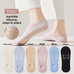 Disposable Cotton Socks Womens Summer Travel No-Wash Breathable Thin Black Boat Socks Daily Throwaway Pure Cotton Socks