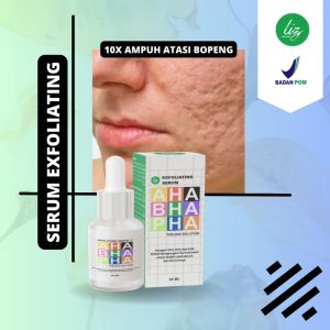 Serum Exfoliating Peeling AHA BHA Elzet Skincare BPOM: Solusi Ampuh untuk Kulit Berjerawat