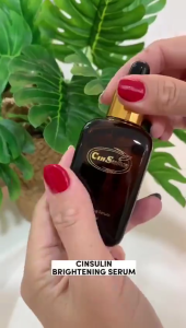 Brightening Essence Serum Anti Aging Penghilang flek hitam Pemutih permanen Mencerahkan Kulit Pelembab Anti-kerut dan anti penuaan Whitening Glowing Moisturizing Gentle Exfoliator Soothing Acne Calming Serum-50ml