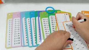 Mamibayi Flash Card Penjumlahan Mainan Edukasi Matematika Anak
