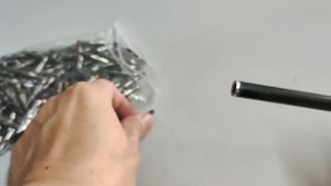 Archery Screw-On Metal Arrow Point With O-ring  ID6.2mm OD7.8mm