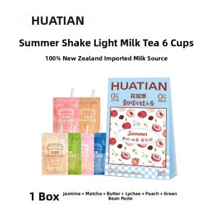 HUATIANCUI | Jasmine Flavor Light Milk Tea Powder Drink Mix 6 Flavors