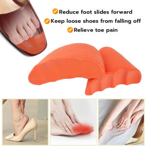 ZEO 1Pair Sponge Forefoot Insert Toe Plug Half Forefoot Cushion Shoe Size Change to Small Soft Pad