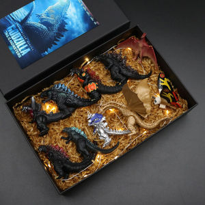 Godzilla Monster King Hand-Made Doll Toy Dinosaur Model Godzilla Doll Ornaments Kidola Gift 2