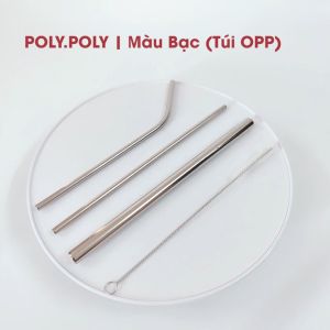 Ống Hút Inox 304 Kèm Cọ Rửa